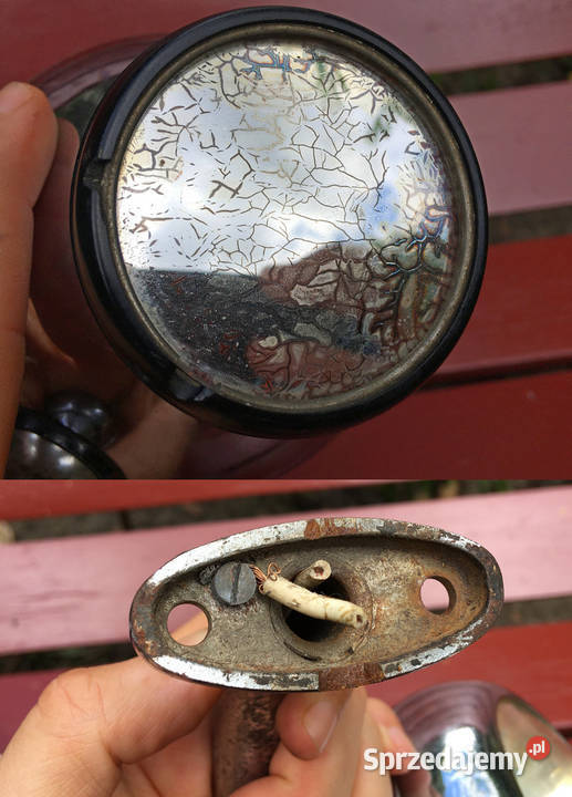 Przedwojenna lampa reflektor Bosch Germany Antyki, Sztuka, Kolekcje małopolskie Kraków