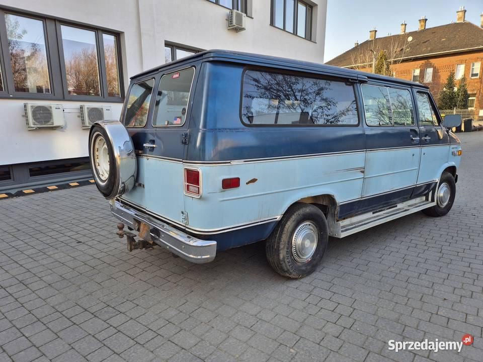 GMC VanDura 1978 V8 57L Super baza na kampera wspomaganie kierownicy małopolskie Kraków