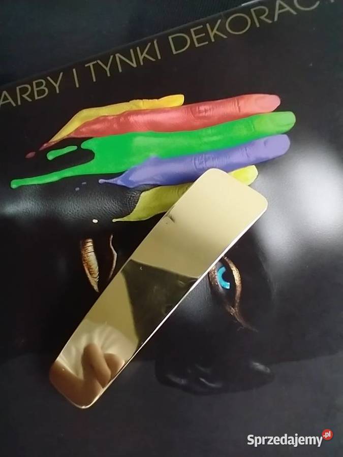 Asymetryczna spinka do włosów mosiądz rękodzieło