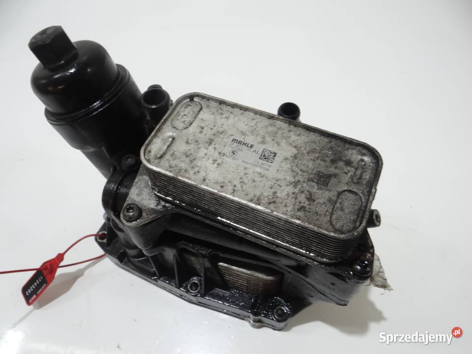OBUDOWA FILTRA OLEJU CHŁODNICZKA BMW F10 N47 20D Części samochodowe Strzyżewice