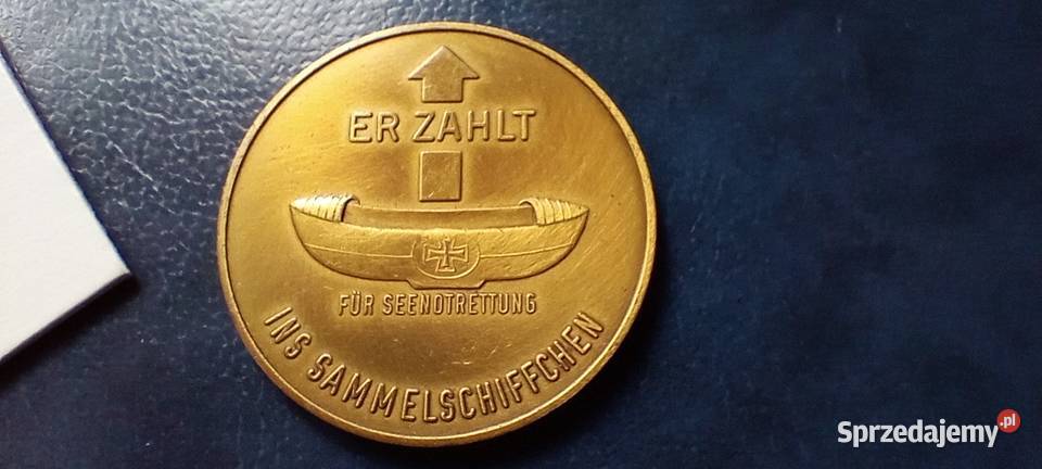 Stare monety Medal Niemcy 72 Lesko