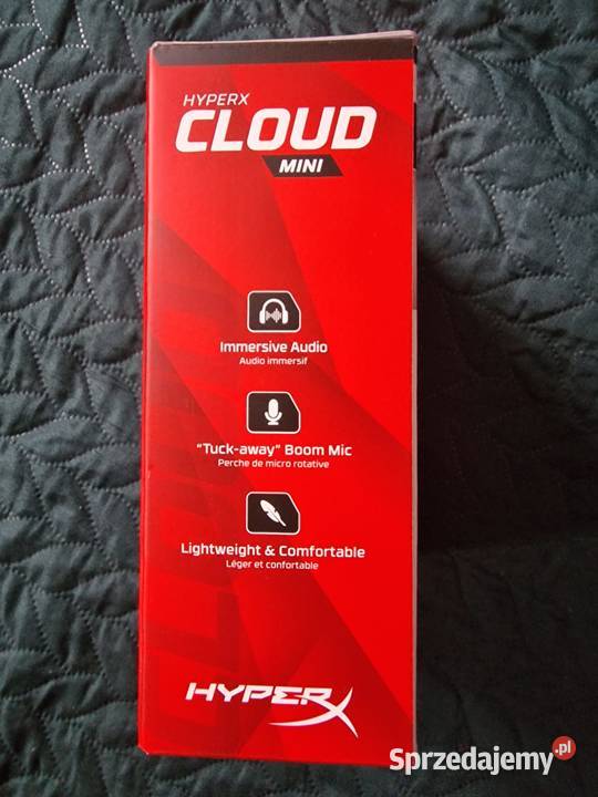NOWE Słuchawki gamingowe HyperX Cloud Mini dolnośląskie Wrocław