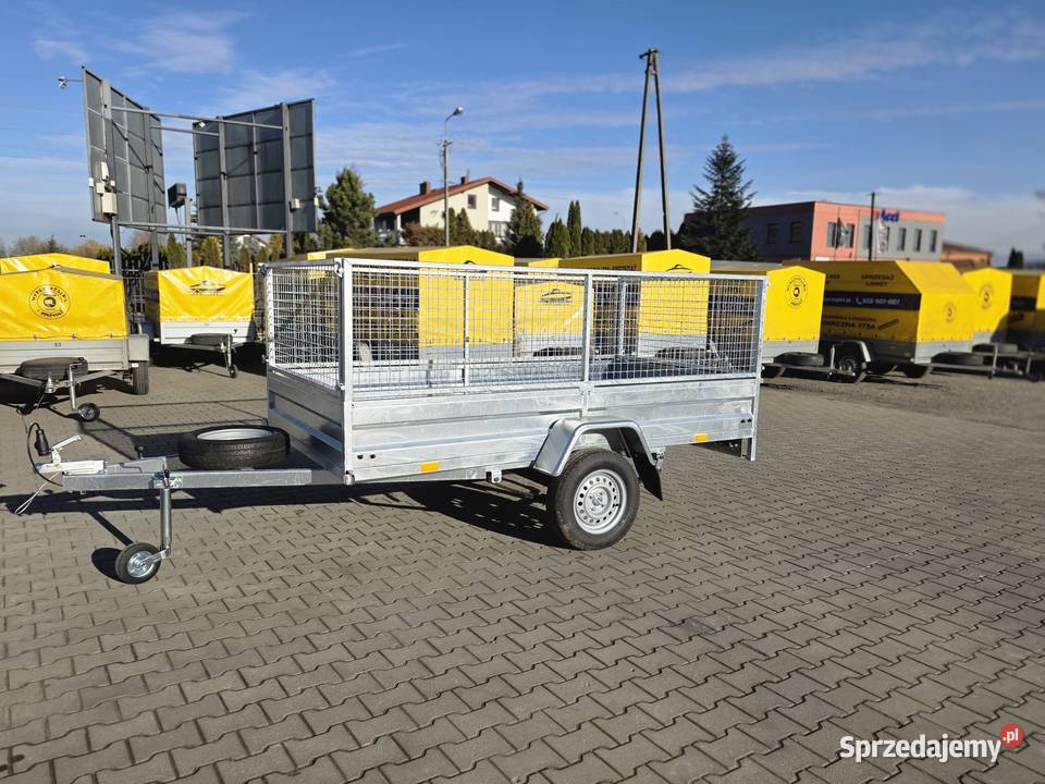 Przyczepa mega mocna spawana na resorze burtowe mazowieckie Lesznowola