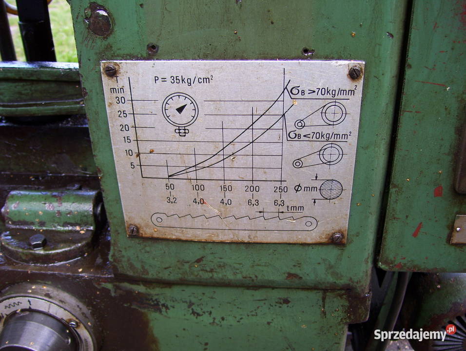 Piła ramowa hydrauliczna prodBułgaria łódzkie Łask