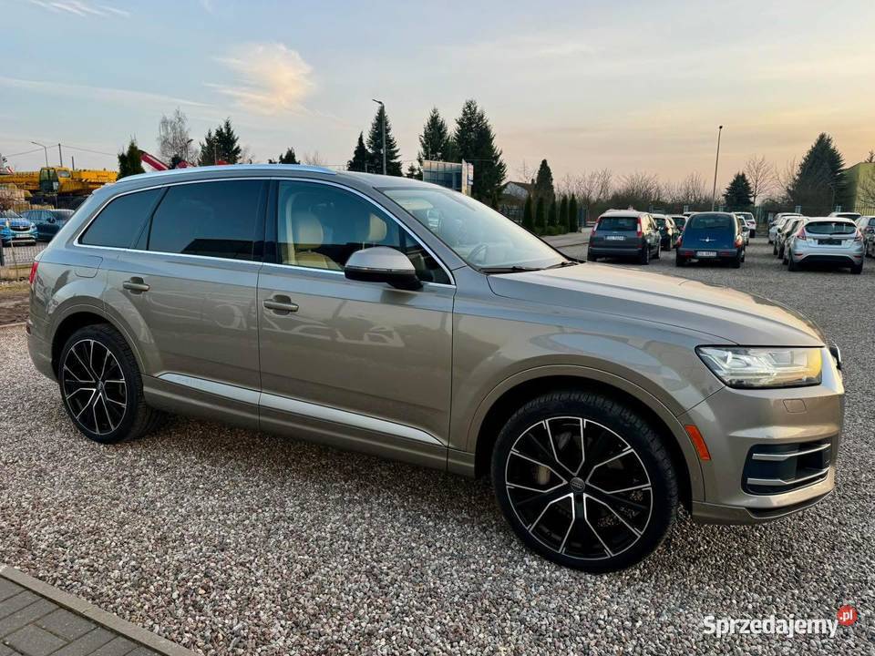 Audi Q7 30 V6 Moc 333 łopatki zmiany biegów Q7 Goleniów