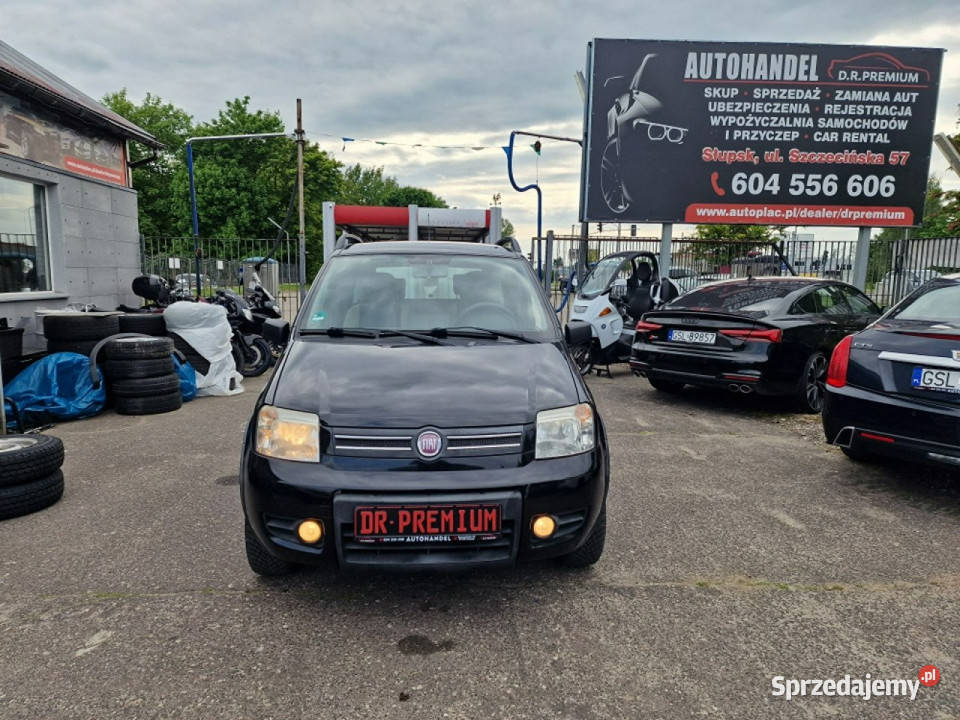 Fiat Panda 12 Benzyna 60 4x4 Klima Automatyczna elektryczne lusterka Słupsk