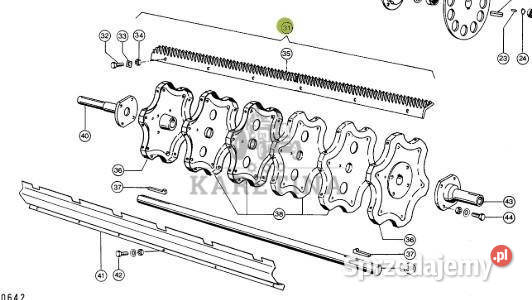 Claas Dominator 96 Bęben Młócący 0005546752 00 Jastrzębniki
