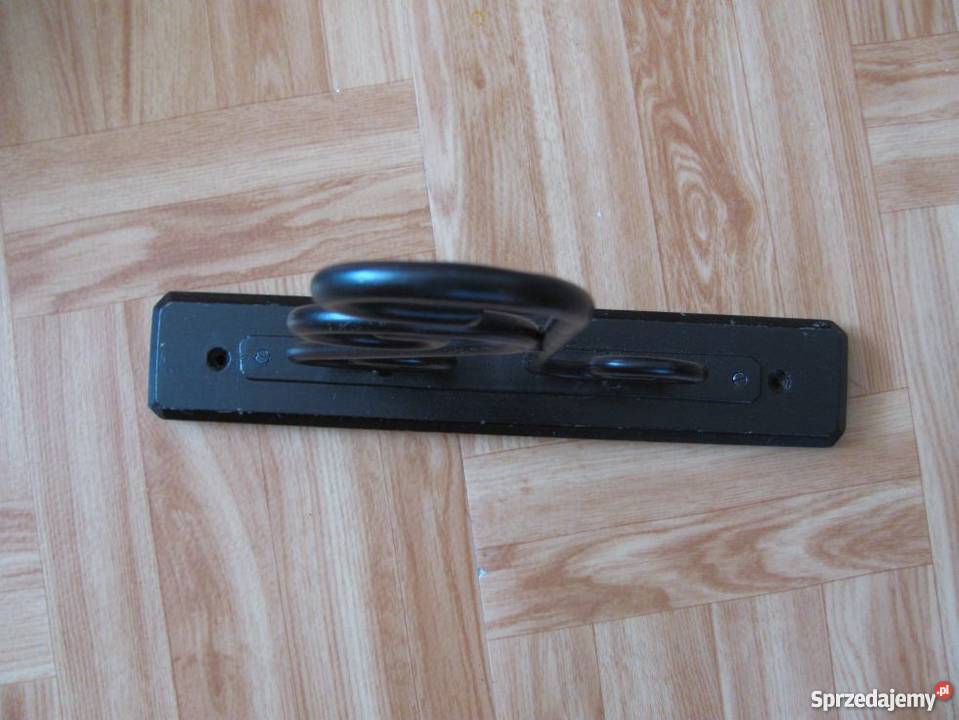 solidny wieszak uchwyt metalowodrewniany 32x35 Zamość sprzedam