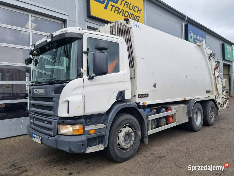 śmieciarki Scania P360 P360 Śmieciarka Zabudowa