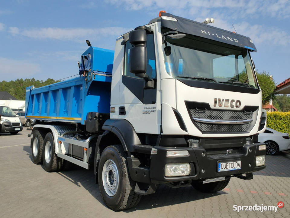 Iveco Trakker 360 EEV Manual 6x4 Wywrot 3stronny Euro3 świętokrzyskie Widełki
