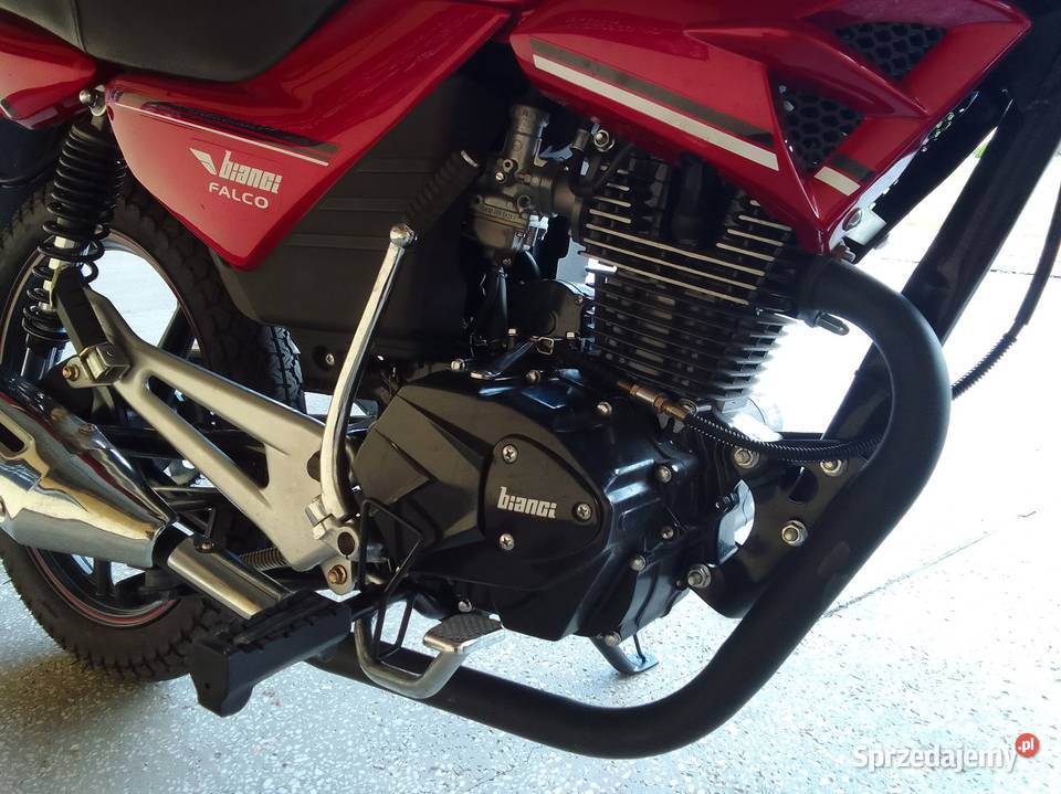 Romet bianci Falco 125 nowy czerwony Ziemięcin sprzedam