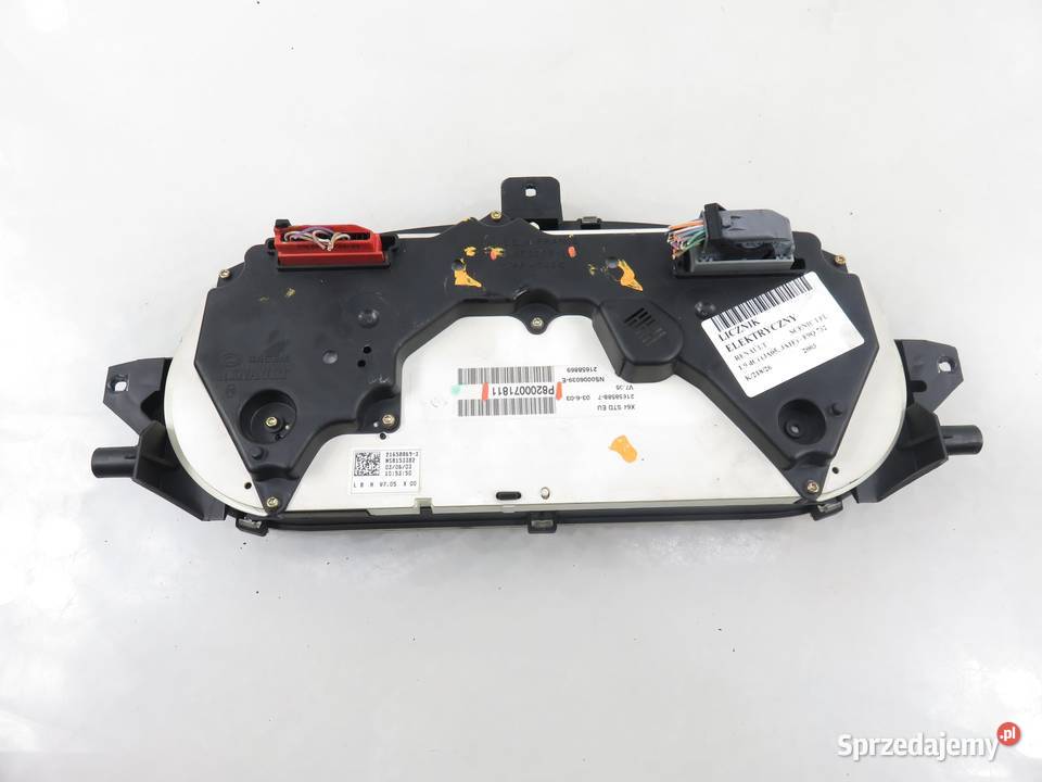 LICZNIK RENAULT SCENIC I FL 19 dCi P8200071811 Liczniki i zegary