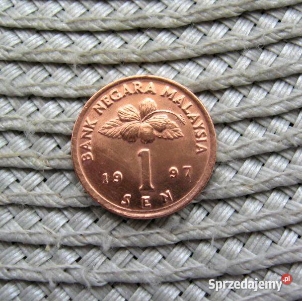 Malezja 1 Sen 1997r Numizmatyka Kalisz