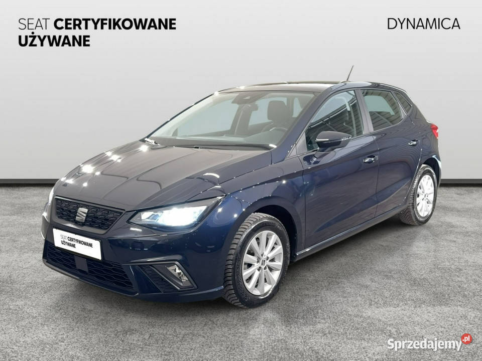 Seat Ibiza VAT 23 Style 10TSI 95 M5 2022 r salon Myślenice
