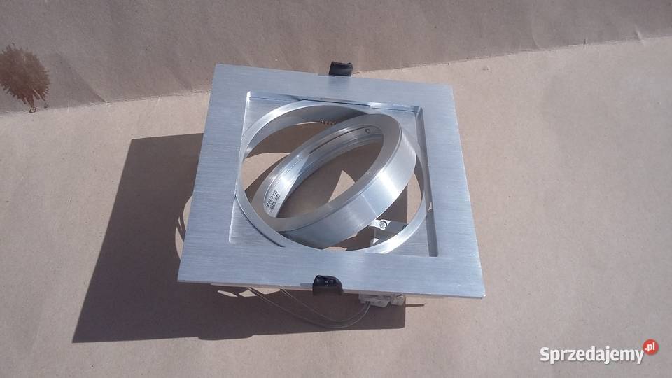Oczko wpuszczane KWADRAT duże aluminium Warszawa