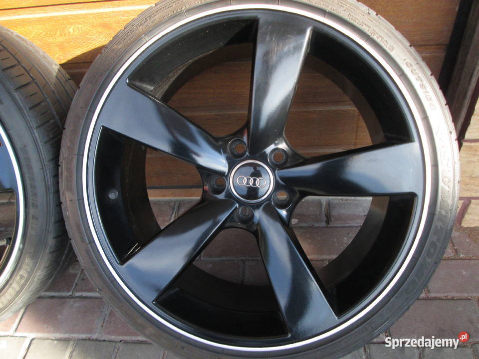 Koła alu 19 ROTOR Audi A4A5A6 opony lato w Kościerzyna