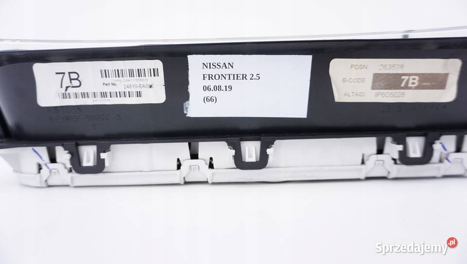 LICZNIK ZEGARY USA NISSAN NAVARA D40 FRONTIER Nowy Tomyśl sprzedam