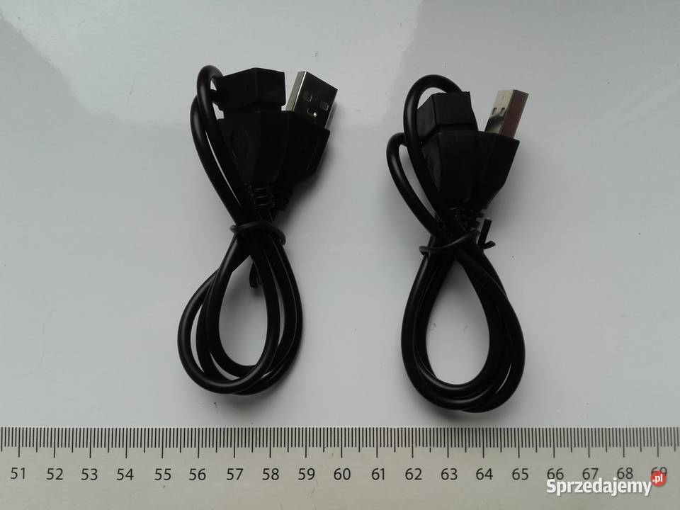 Przedłużacz USB 20 kabel długości 59 NOWY czarny Pozostałe Bydgoszcz