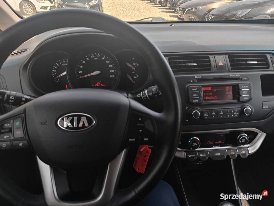 Kia Rio 2014r 1248 86 bogate wyposażenie Wielka Wieś