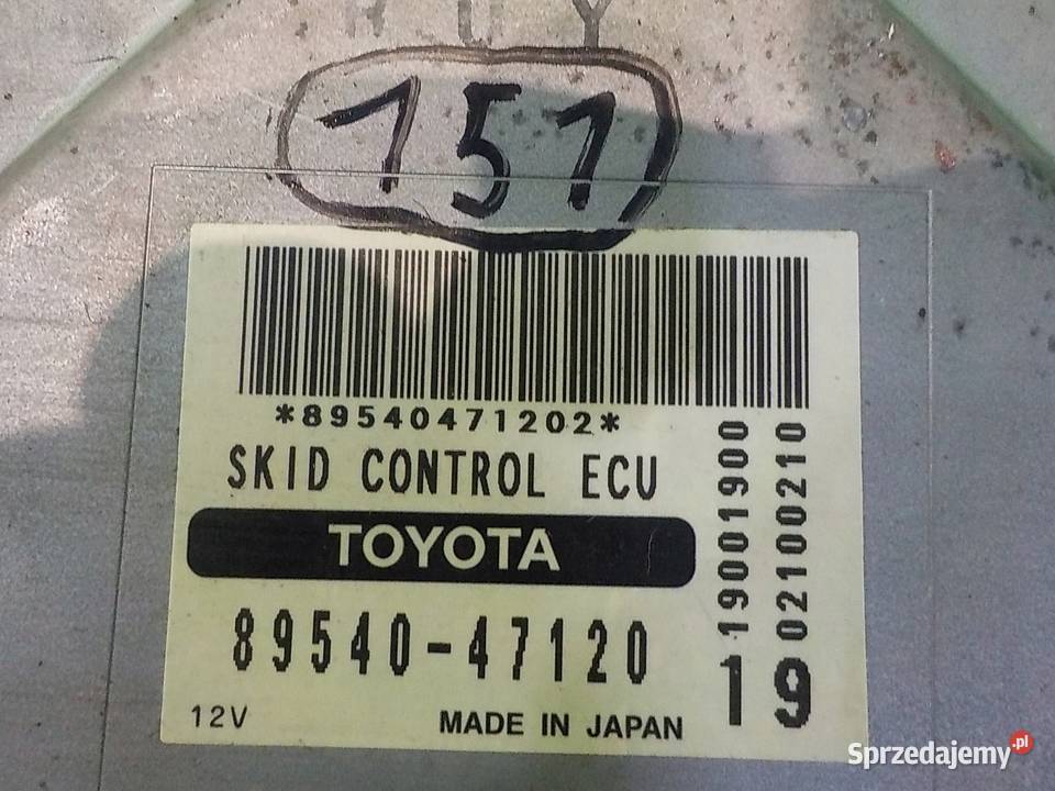 TOYOTA PRIUS II 15 VVTI 08r 5D modul sterownik Suków sprzedam
