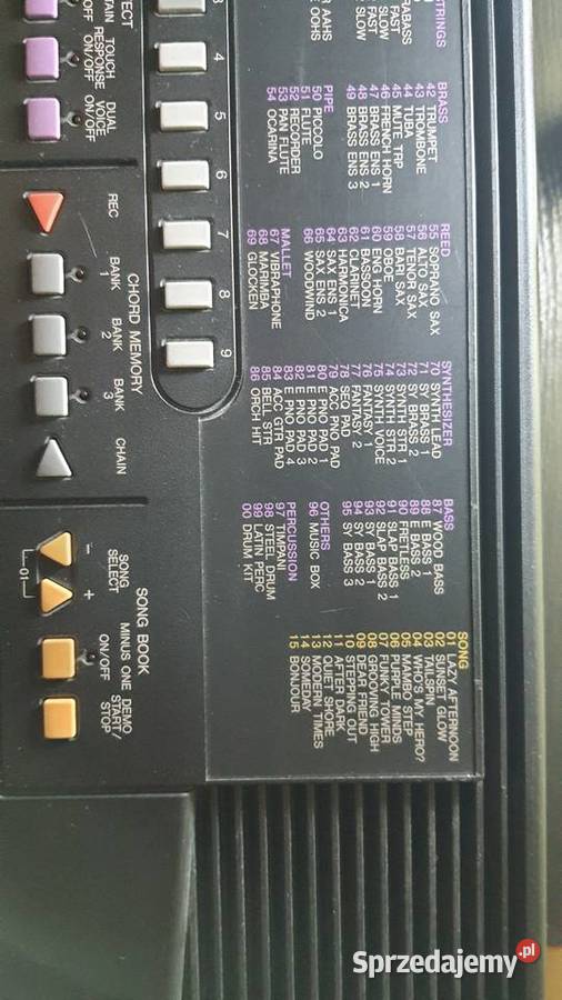 Keyboard Yamaha PSR 210 Glinno