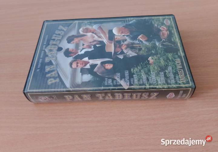 Film PAN TADEUSZ kaseta VHS video reż Andrzej VHS Oborniki