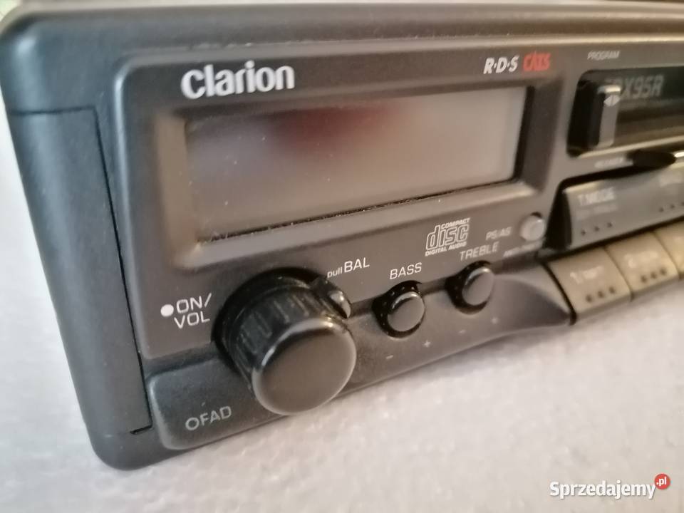 Radio Kasetowe Clarion CRX95R Lancia Delta Clarion Łochów sprzedam