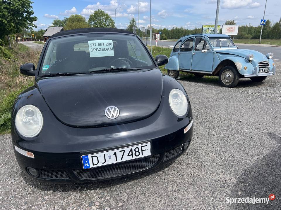 Vw Beetle cabrio 19 Tdi Klima czarny Karpacz