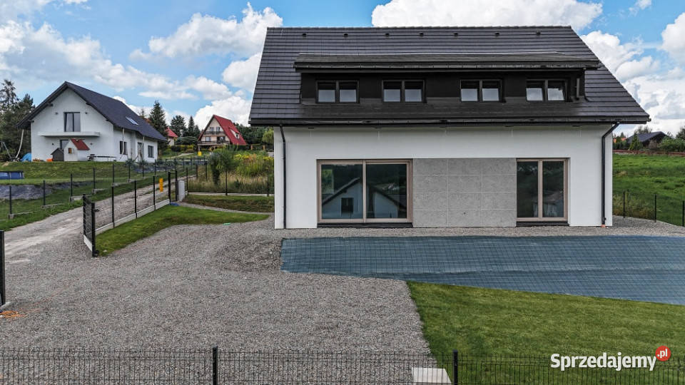 Nowoczesny Dom 162 m2 na 8 arowej działce Domy Dąbrówka