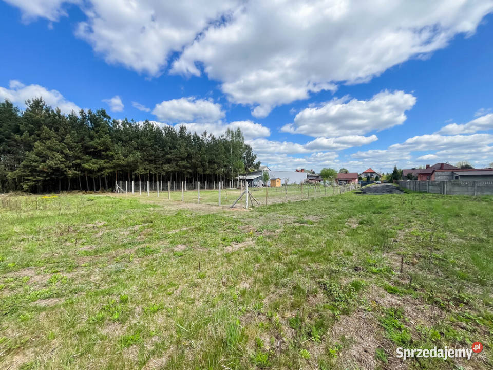 Działka pod dom w Magoniach pod lasem 1200m2 Magonie