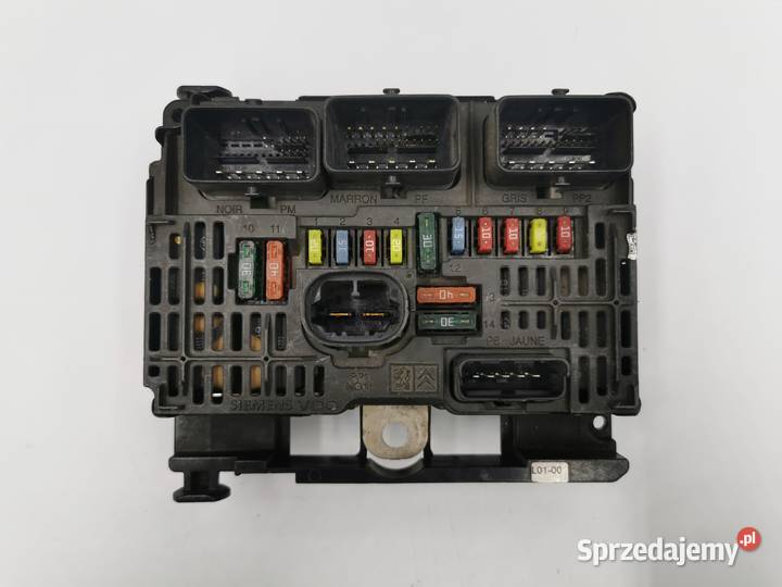 Moduł BSM L01 Skrzynka Bezpieczników Peugeot 407 Układ elektryczny mazowieckie Wyszków sprzedam