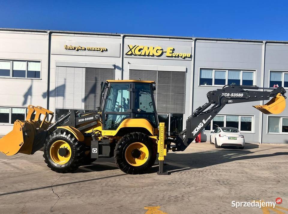 Koparko ładowarka XCMG XC8S3580 Gorzów Wielkopolski