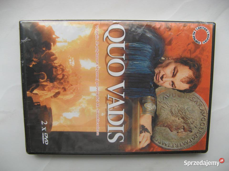 Quo vadis ekranizacja włoska 2 płyty DVD 346 wielkopolskie Poznań