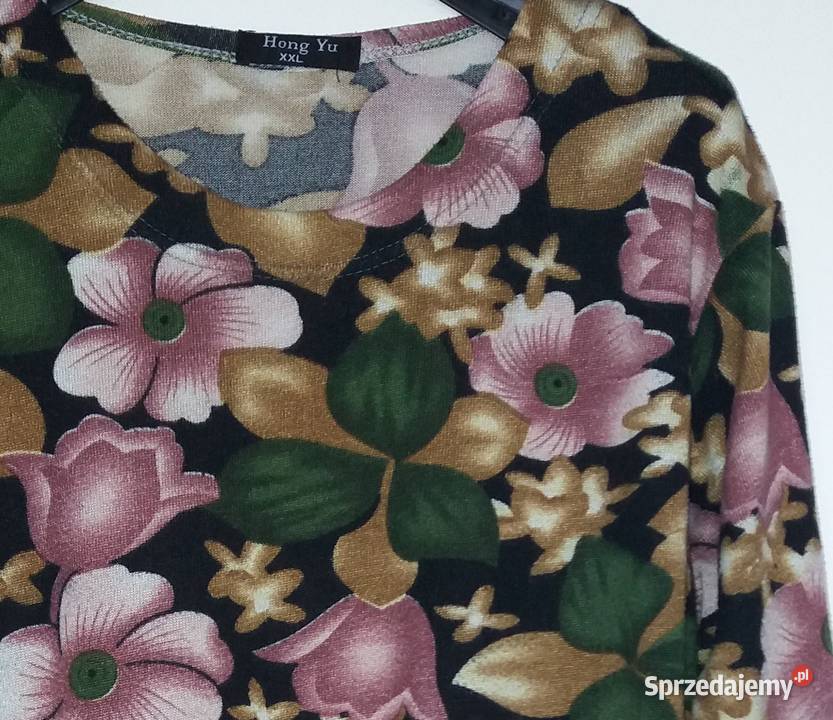 L4648 Bluzka z delikatnej dzianiny śląskie Gliwice