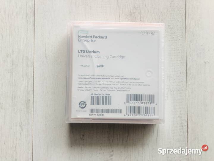 NOWA taśma HP LTO Ultrium Universal Cleaning łódzkie Łódź