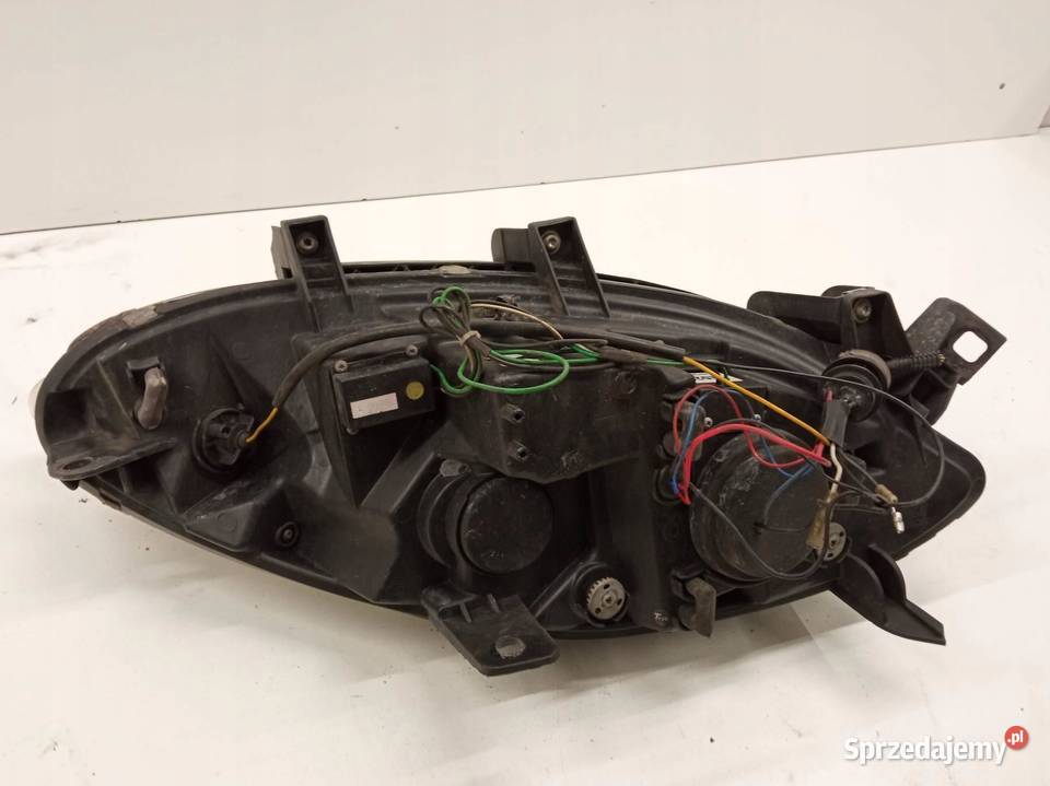 LAMPA PRZÓD LEWA LED SOCZEWKA EUROPA CLEAR CHROM