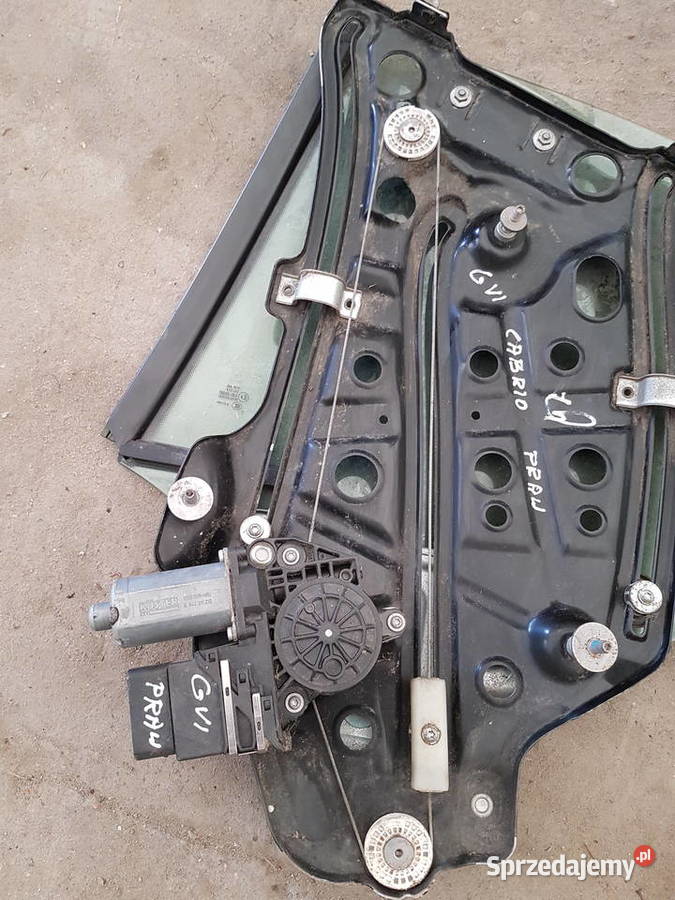 VW GOLF VI CABRIO SZYBA BOCZNA SILNIK MECHANIZM Turek