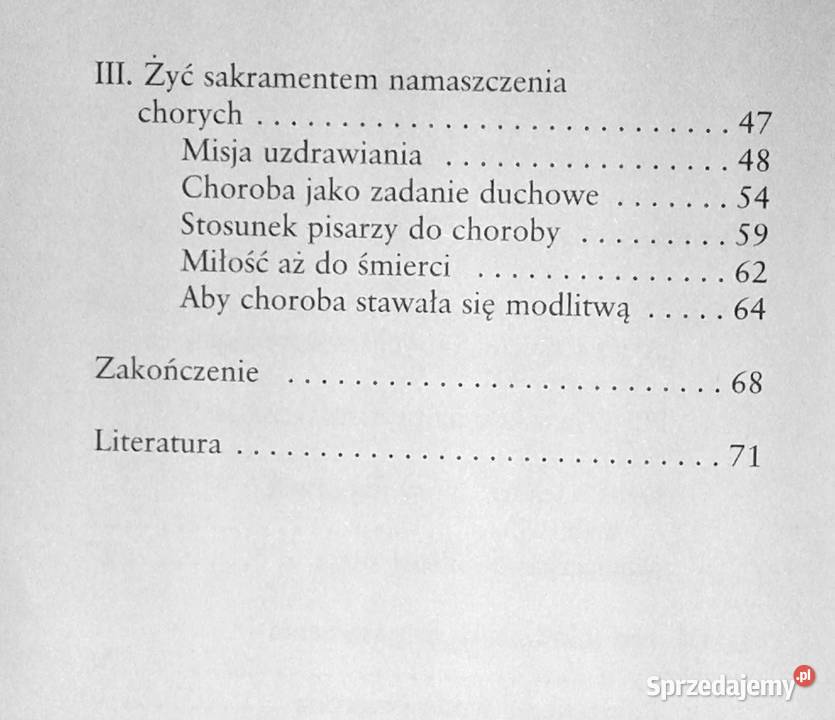 Namaszczenie Chorych Pomoc i otucha Anselm Grun Chełm