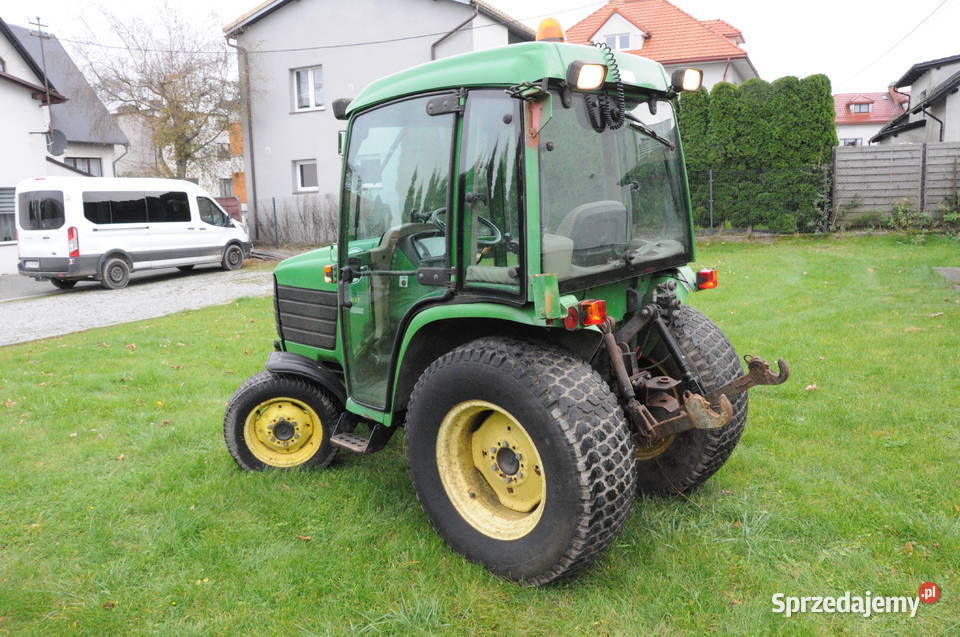 Traktor John Deere 4400 4 x 4 34 hydro tuz wałek Sierakowice