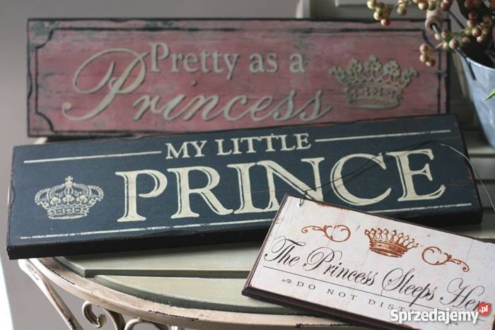 Zawieszka tabliczka Princess WYPRZEDAŻ Poznań