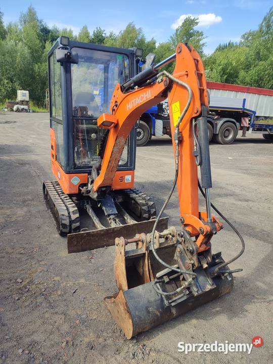 Minikoparka Hitachi ZX 196 CR nie śląskie Rydułtowy