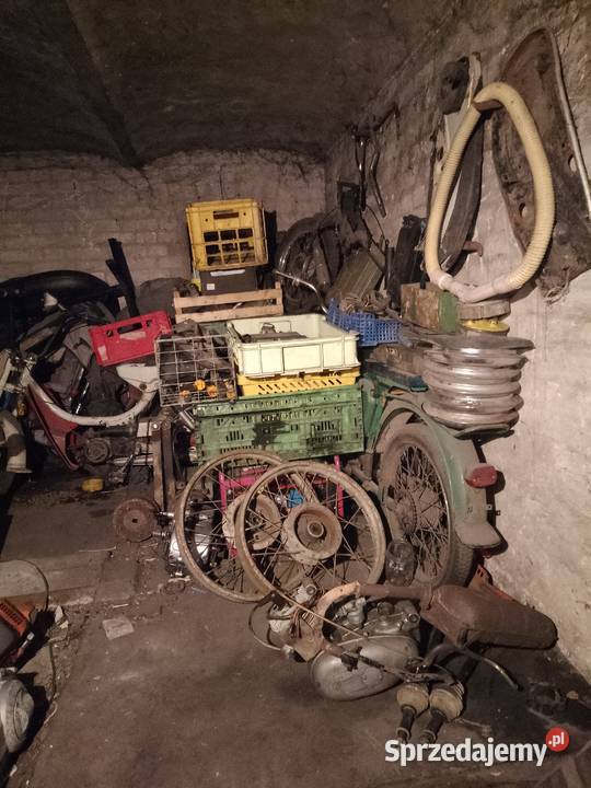 Części PRL Wsk Wfm Romet Komar motorynka koła lubuskie Stare Kurowo