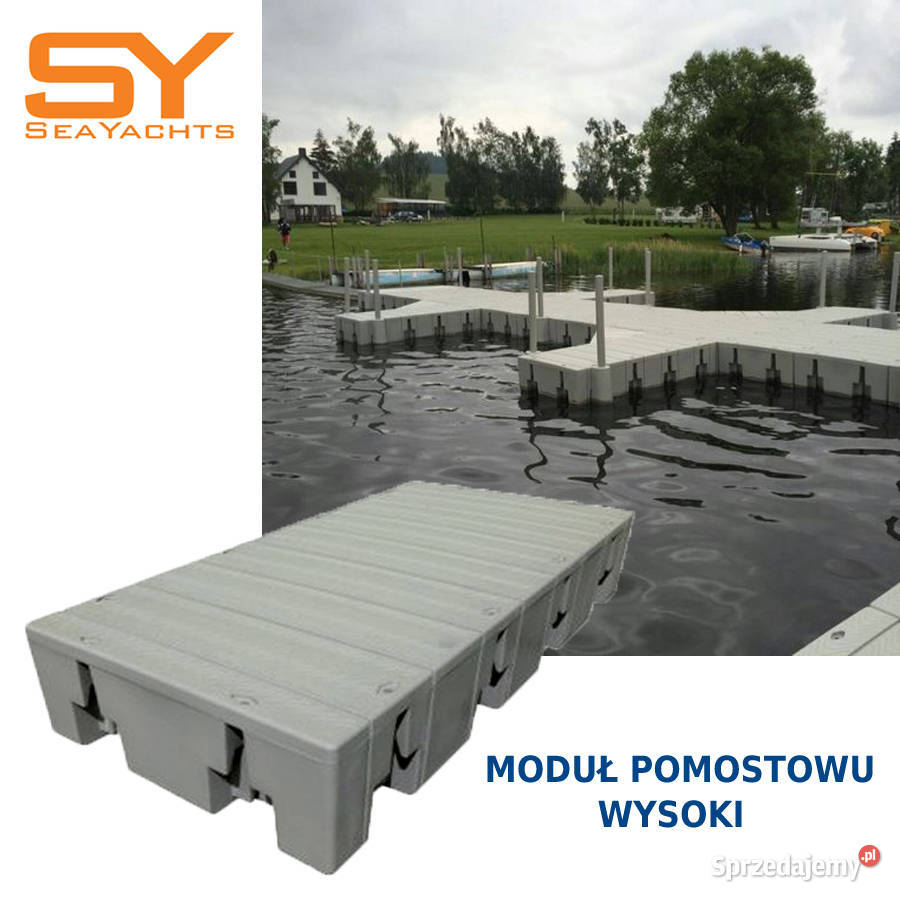 POMOST PŁYWAJĄCY MODUŁOWY PLATFORMA 27m2