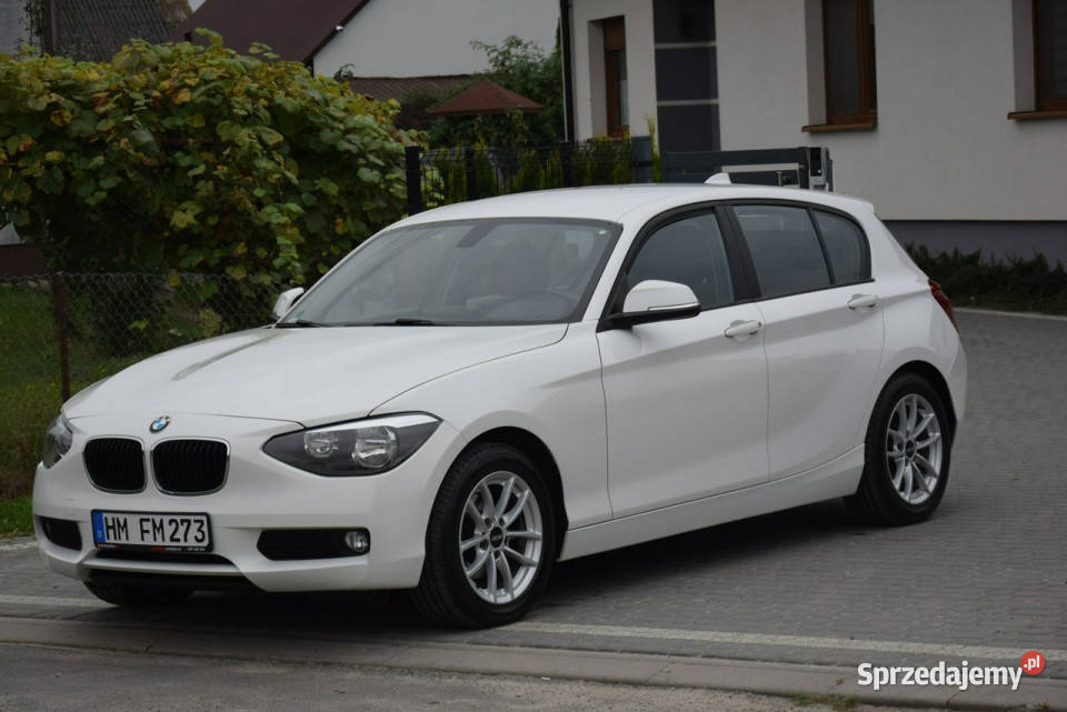 BMW 118 20D 2014r Navi 2 Kpl Alufelg Sprowadzony Hatchback podkarpackie