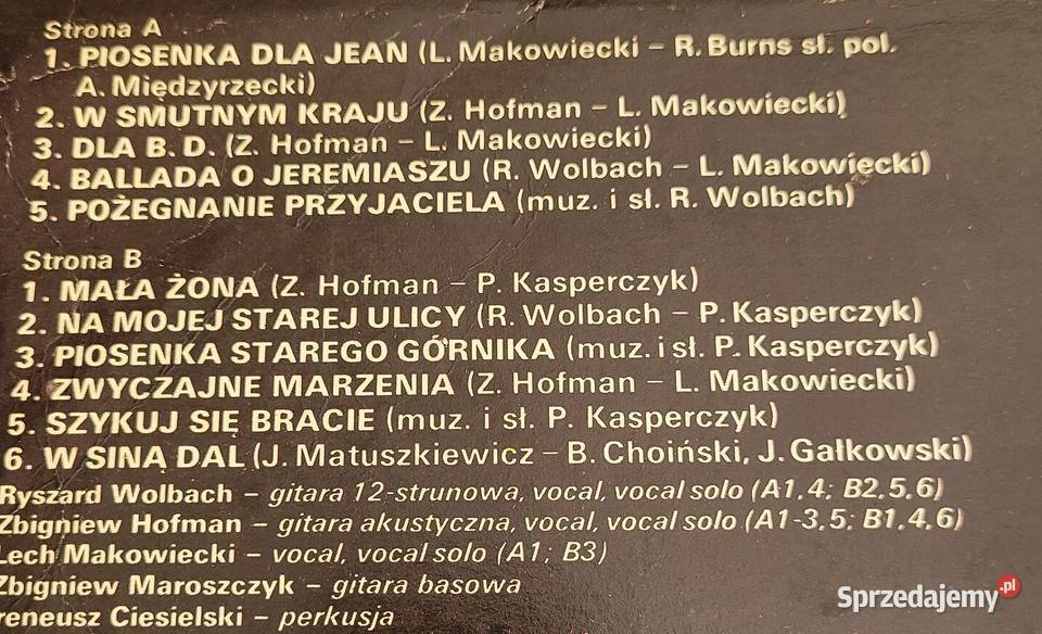 Gang Marcela Babsztyl płyty winylowe z roku 1984 Chełmno