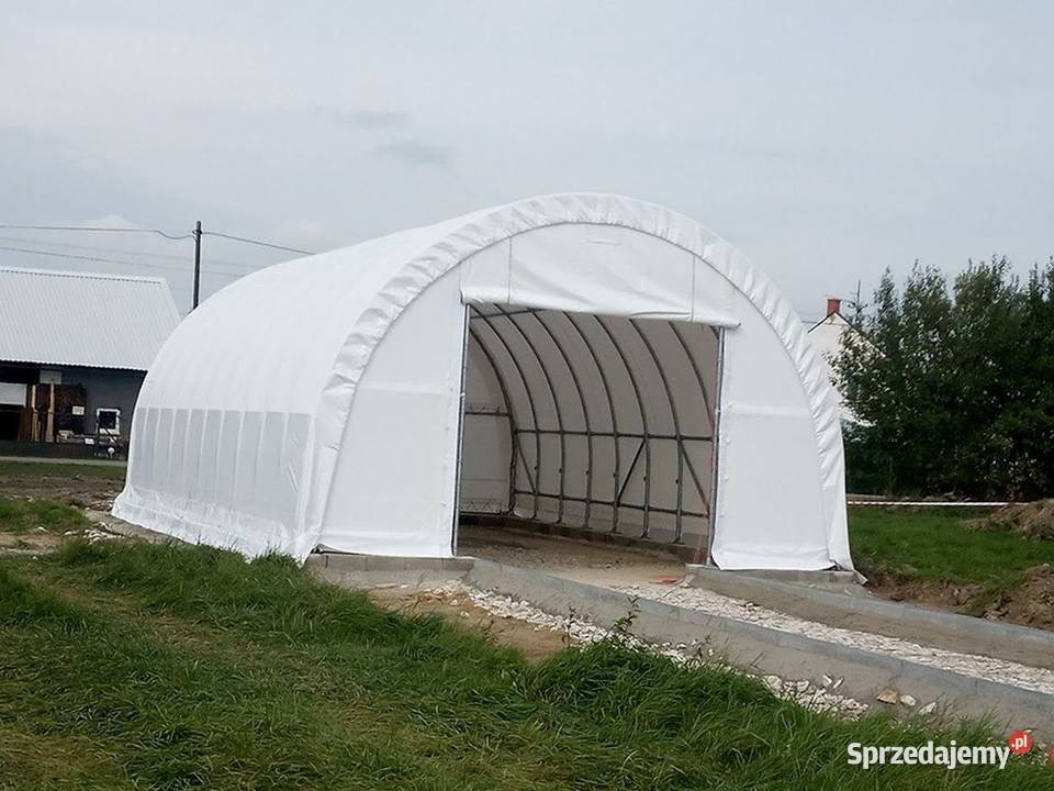 Hala namiotowa R2514 77 x 445 x 92 m Żelazno