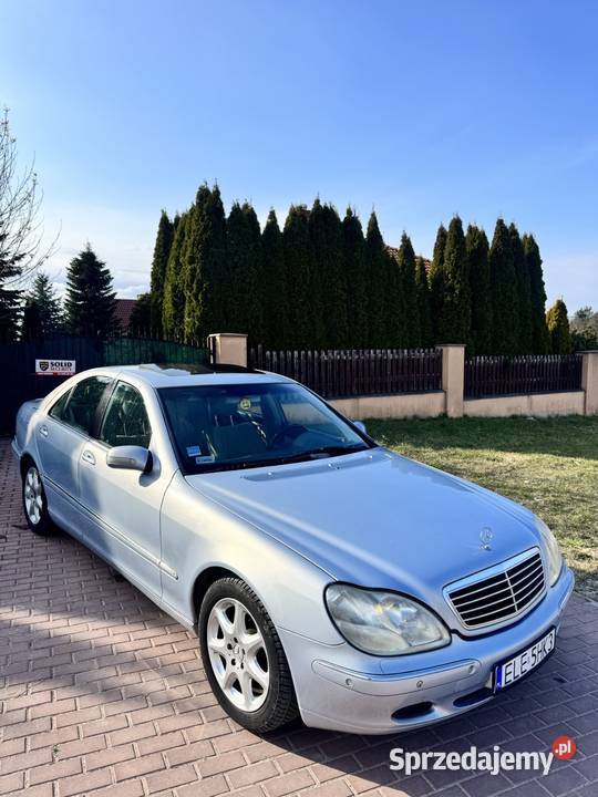 Mercedes S W222 LPG automat zadbana Klasa S Samochody osobowe łódzkie