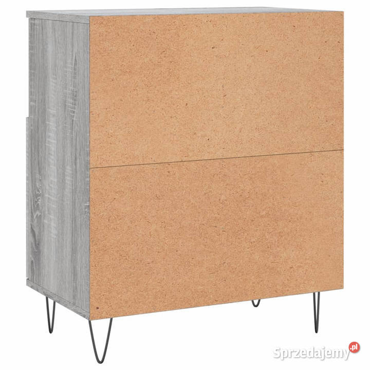 Komoda szary dąb sonoma 60x35x70 materiał Komody Meble mazowieckie