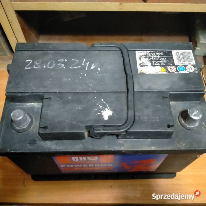 Akumulator rozruchowy QH power box 74Ah 640A lubelskie Zamość