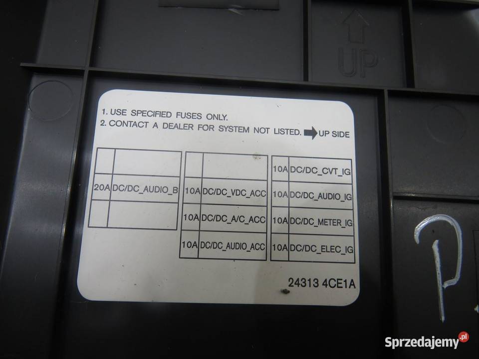 OSŁONA KONSOLI PRAWA XTRAIL III 684984CE0A T32 Osłony i zaślepki